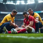 analyse approfondie du rapport de blessure révélant l'incertitude et les limites du pronostic dans le rugby à xv.