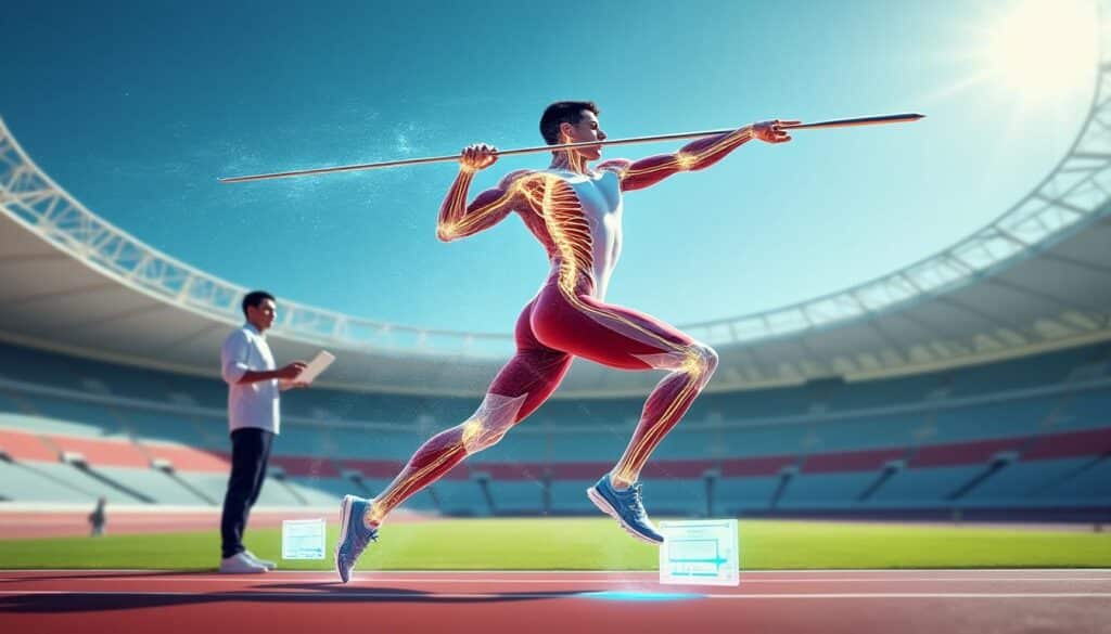 découvrez comment la biomécanique améliore la technique des lanceurs de javelot en athlétisme pour optimiser leurs performances et prévenir les blessures.