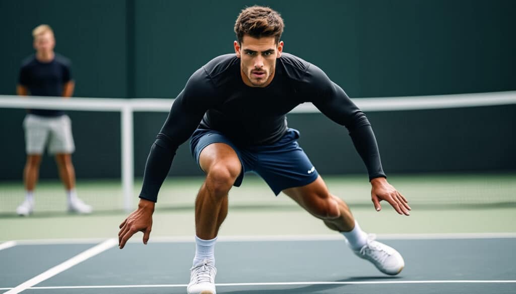 découvrez comment la pliométrie basse booste la réactivité des appuis chez les joueurs de tennis pour améliorer leurs performances sur le court.