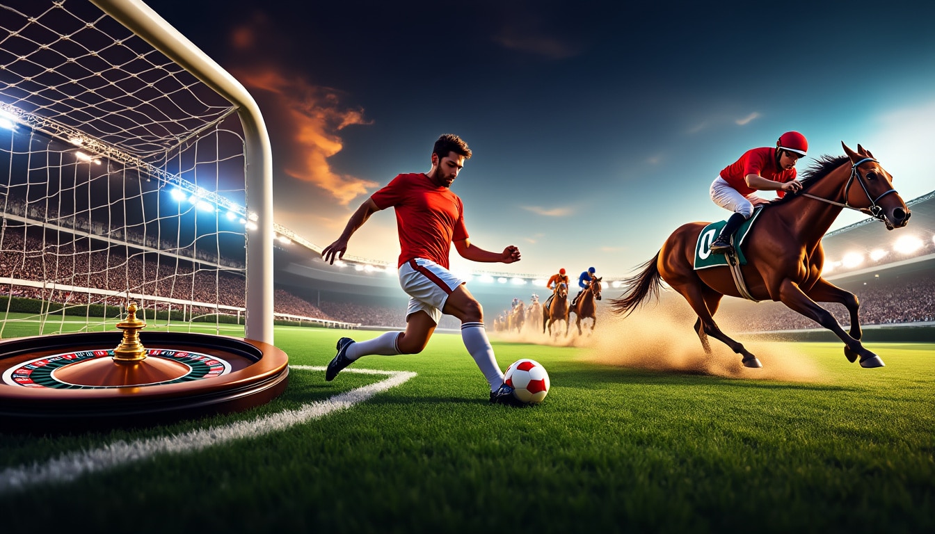 découvrez notre bonus de bienvenue multi-produits qui combine sport, turf et casino pour des gains maximisés dès votre inscription.