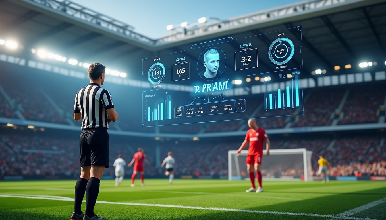 découvrez comment l'historique des arbitres impacte les pronostics sur les penalties accordés lors des matchs de football.