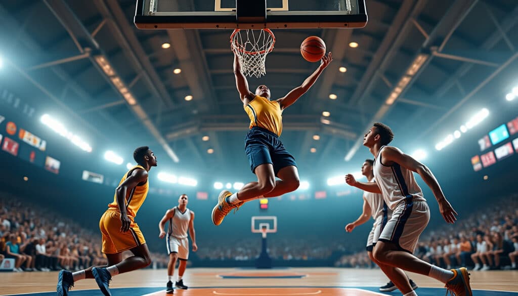 découvrez comment le basket-ball aide à améliorer la détente verticale, développer la coordination et renforcer l’esprit d’équipe.